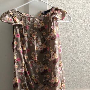 Floral cotton top